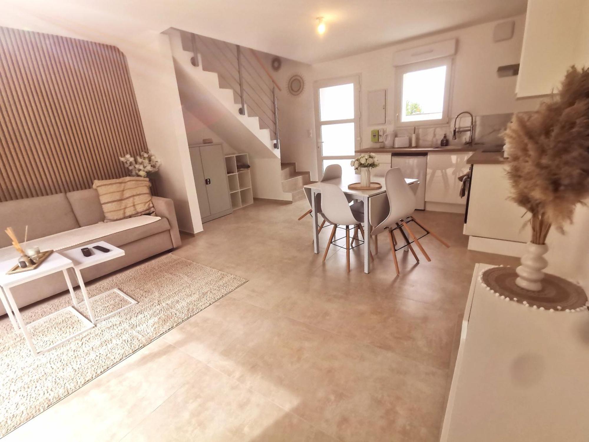 Magnifique Duplex Neuf Parking Et Terrasse Apartment Dole Luaran gambar